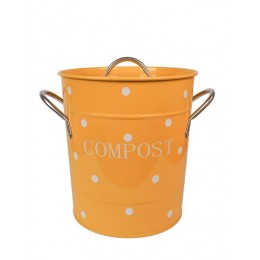 Ведро Compost Mustard 21x19 см
